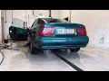 opel calibra 2.0 8v cold start full inox exhaust