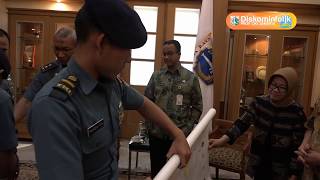 15 Mar 2018 Gub Anies R. Baswedan Menerima Kunjungan Kepala Pusat Hidrografi dan Oseanografi TNI AL