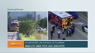 Blutbad in Florida  Mehrere Tote bei Schießerei an Schule Massaker in Schule