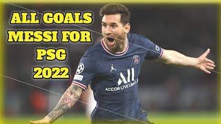 Messi's Best Goal for PSG 2021/22