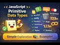 JavaScript Primitive Data Types Explained | Simple & Clear for Beginners