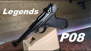 HKZ 32 - Legends P08 Air Pistol with BlowBack