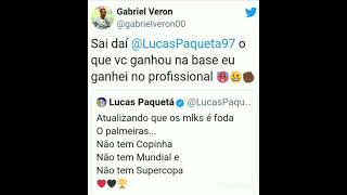 G. Veron Rebate Provocações de Lucas Paquetá !