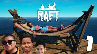 🔴 Ayuh~ bersama Ukiller \u0026 Izzul Kita Survival! - (RAFT Malaysia) | Episode 1