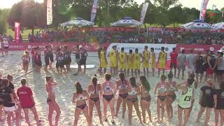 Medal Ceremony EUSA Beach Handball Championship Zagreb 2019 #beachhandball