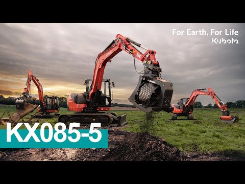 How wide is an 8 tonne excavator?