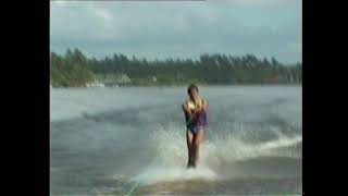 Learning water ski in Sri Lanka (1995)