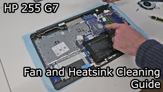 HP 250/255 G7 - Fan and Heatsink Cooler Replacement and Cleaning Guide - 6BN96EA