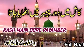 Kash Main Doure Payamber Mein Uthaya Jata | Farhan Ali Waris | Full Naat | Islamic Duain .