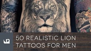 50 Realistic Lion Tattoos For Men