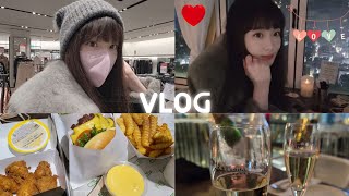 VLOG)코엑스ㅣ쉑쉑버거ㅣZARAㅣ메리가든ㅣ루프탑라운지ㅣ주말 일상vlog