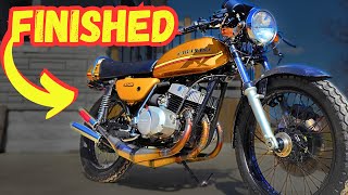 FINAL MODIFICATIONS - 1973 Kawasaki S2 - Goldmember | Two Stroke Build | PART 3