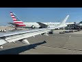 American Airlines Airbus A321 Transcon Takeoff from New York (JFK)