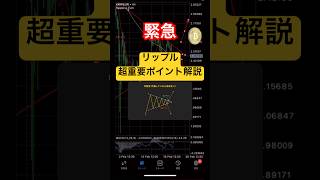 【緊急】XRPリップル超重要ポイント解説‼️ビットコインをエントリーするなら⭕️⭕️です‼️#xrp #ripple #btc #bitcoin #ビットコイン #仮想通貨 #暗号資産 #fx初心者