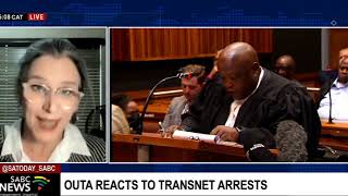 OUTA reacts to former Transnet executives being arrested