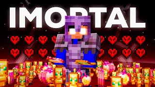 Fiquei IMORTAL no Minecraft Hardcore