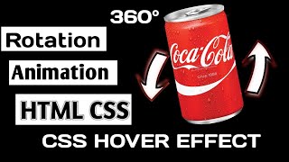Create 3D Rotation Effect Using CSS | Step-by-Step Tutorial #animation in HTML and CSS #Viral video