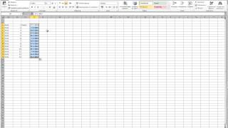 Excel 2010 - Werken met cellen