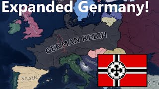 What IF Germany Had Annexed Its Neighbors !? Hoi4 Timelapse