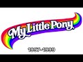 My Little Pony historical logos