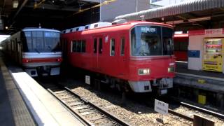 名鉄3500系3511F　機器更新車　神宮前発車