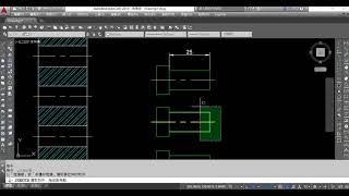 Autocad 建立圖塊與插入圖塊的方式