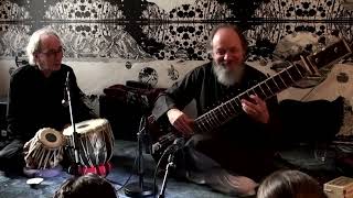 Rag Bilashkhani Todi sitar Michel Guay with Raimund Engelhardt on Tablas