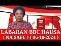 BBC Hausa Labaran Duniya na Safe Yau /07/10/2024