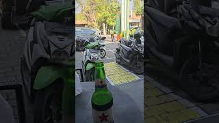 GRAPE FLAVOURED BEER 🍺 IN BALI INDONESIA 🇮🇩 DENPASAR BINTANG BEER 🍺 #SHORTS