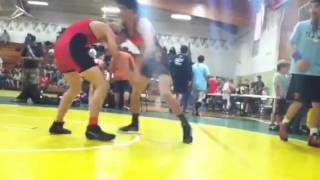 Bailey Mora - 123lbs Greco @ red bluff high