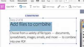 Adobe Acrobat DC - Changing color for edited text