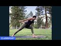 clubsport aliso viejo at home workout flow yoga with spinal awakening