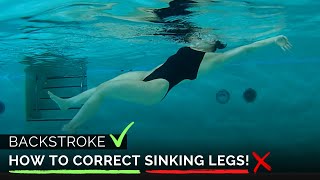 Sinking Hips? Here's How to Improve your Backstroke!