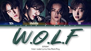 \u0026TEAM - 'W.O.L.F. (Win Or Lose Fight)' Lyrics (Color Coded Lyrics Kan/Rom/Eng)