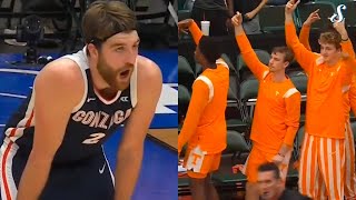 #11 Tennessee vs. #2 Gonzaga Exhibition Game Ends In A 3PT Barrage | Full Game Highlights