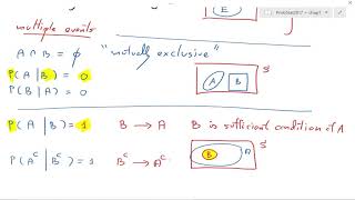 2102203 Probability 3 -Lecture on Revision of Event Relationship- Bayesian Formula-