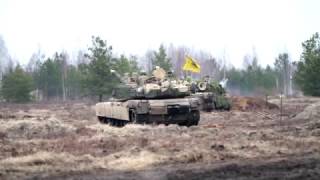 1-68 AR Platoon Level Live Fire in Latvia