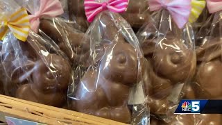 Chocolate bunnies hopping off shelves ahead of Easter