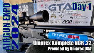 Airgun Expo 2024 – Live Day 1 – UX Komplete NCR .22 / Axeon Provided by Umarex USA