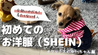 【チワックス】SHEINでつーちゃんの洋服買ってみた！安くてかわいいのがいっぱい！でも足が短かった。。