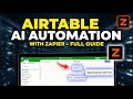 How to setup Airtable automation with AI summaries using Zapier - Full Guide