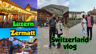 Luzern to Zermatt/Switzerland vlog #luzern #zermatt #swissbeautiful#switzerland  @anjalijeev