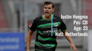 Justin Hoogma to Greuther Fürth on a Loan!