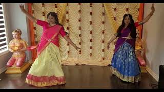 Kannodu Kanbathellam Dance Cover | Semi Classical Tamil Dance Performance | J & S Dancing Sisters ||