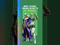 Best Jojo Stands Sound Effects