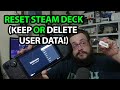 Reimage Steam Deck with via USB (with or without losing user data!)