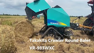 Takakita Crawler Round Baler VR-983WXC