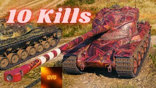 AMX 50 B 10 Kills 7K Damage & VK 72.01 (K)  12K Damage World of Tanks