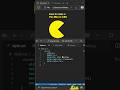 How to make Pac-Man in CSS #shorts #css #webdevelopment #programming #youtube #viral #shortsfeed