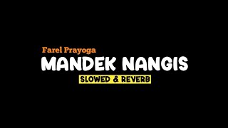 MANDEK NANGIS - FAREL PRAYOGA (Slowed+Reverb+Lirik) SSM